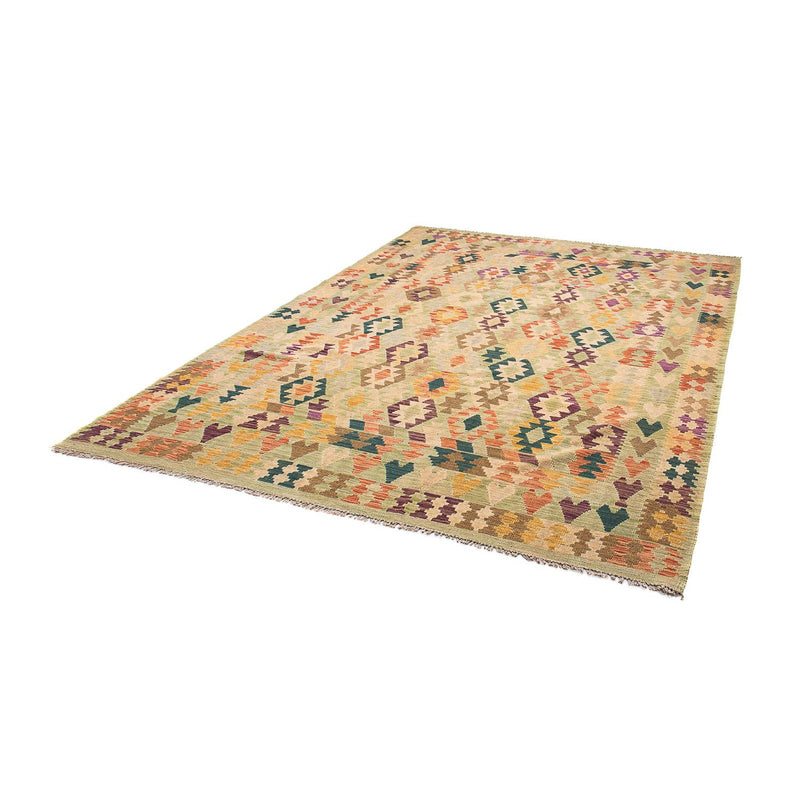 Kelim Rug - Splash - 287 x 199 cm - beige