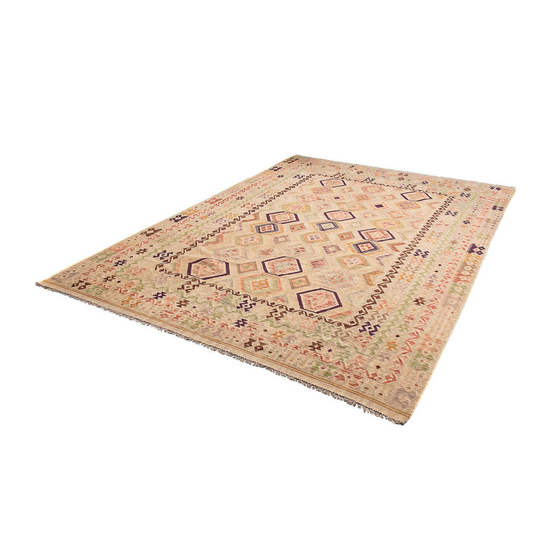 Kelim Rug - Splash - 290 x 200 cm - light brown