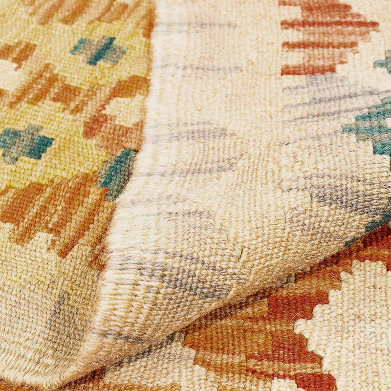 Kelim Rug - Splash - 299 x 203 cm - multicolored