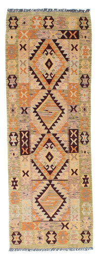 Runner Kelim Rug - Oriental - 200 x 69 cm - beige