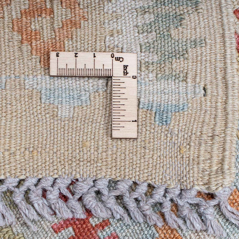 Runner Kelim Rug - Splash - 287 x 83 cm - multicolored