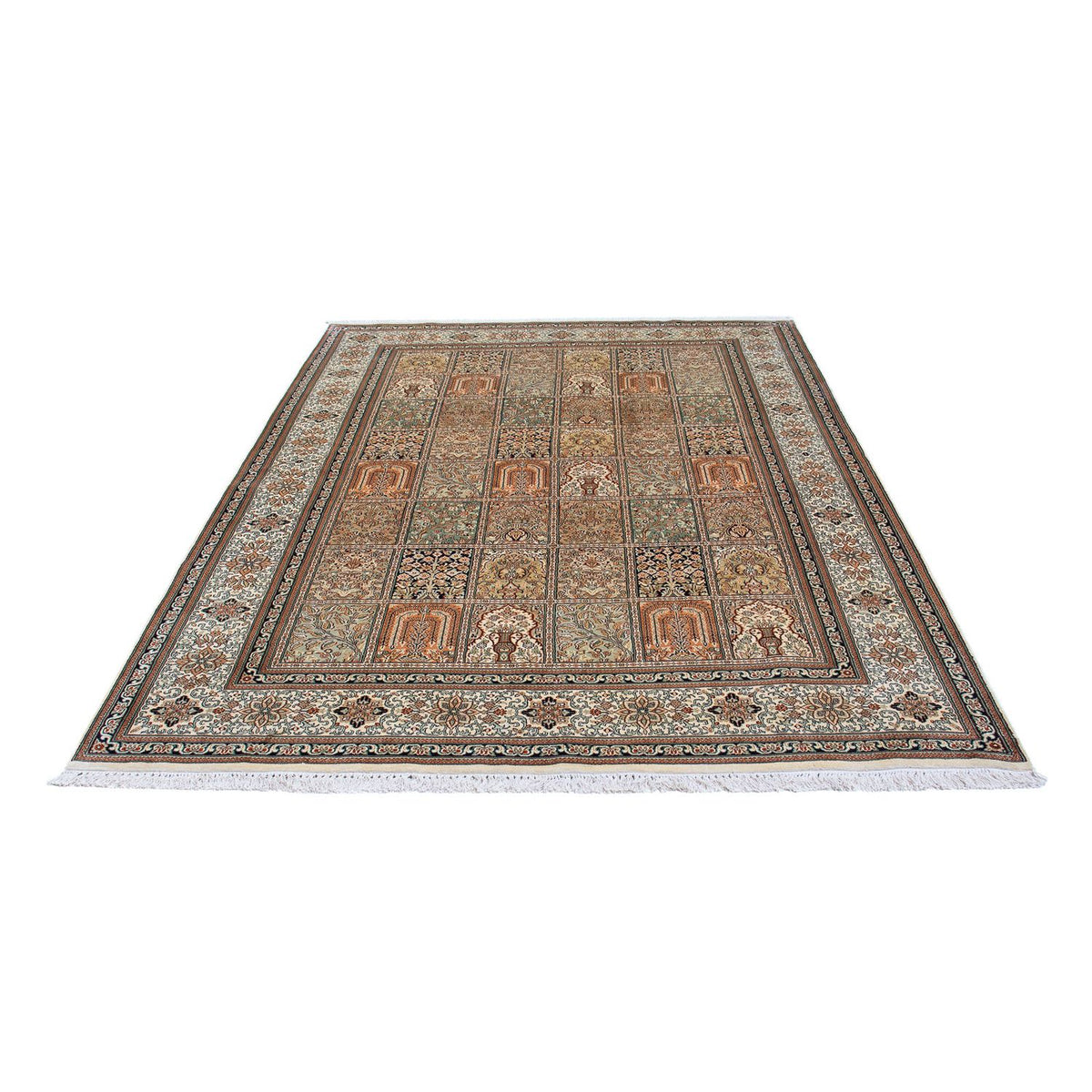 Silk Rug - Kashmir Silk - 260 x 172 cm - multicolored