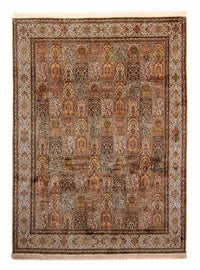 Silk Rug - Kashmir Silk - 332 x 248 cm - brown