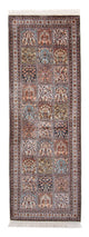 Kashmir Silk Rug 227x79cm - Oriental Rug