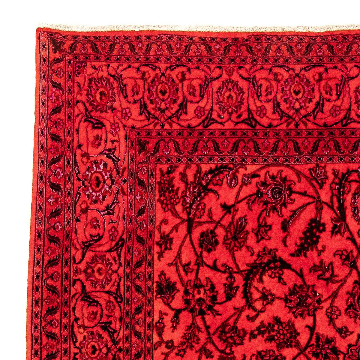 Perser Rug - Nain - 306 x 197 cm - dark red