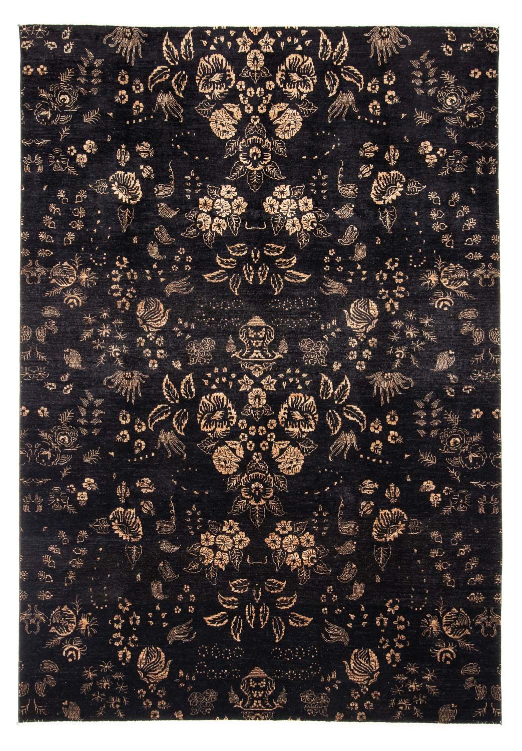 Designer Rug - 297 x 210 cm - dark blue