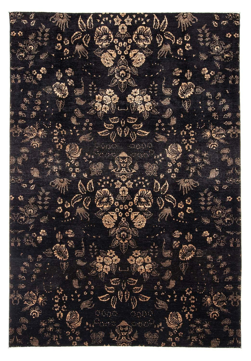 Designer Rug - 297 x 210 cm - dark blue