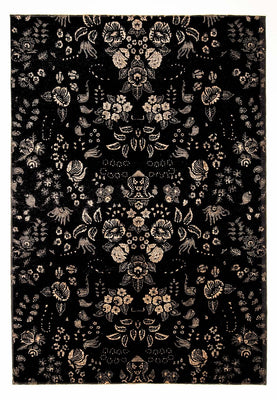 Designer Rug - 301 x 212 cm - dark blue