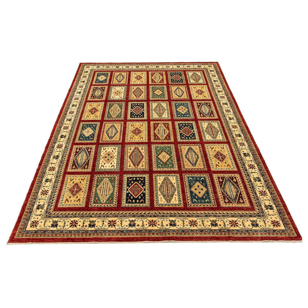 Perser Rug - Nomadic - 411 x 307 cm - dark red
