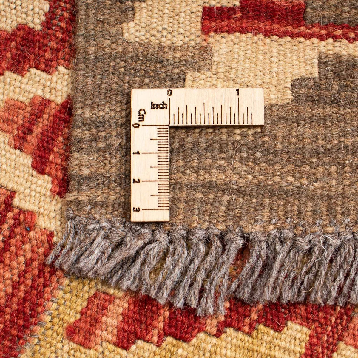 Kelim Rug - Splash - 194 x 152 cm - multicolored