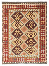 Kelim Rug - Oriental - 201 x 153 cm - beige