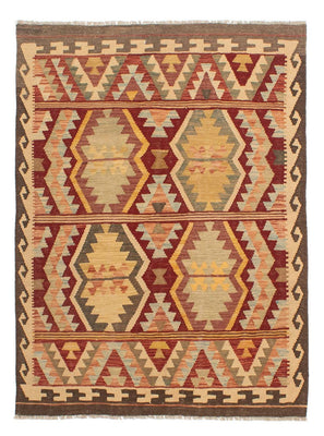 Kelim Rug - Splash - 190 x 145 cm - multicolored
