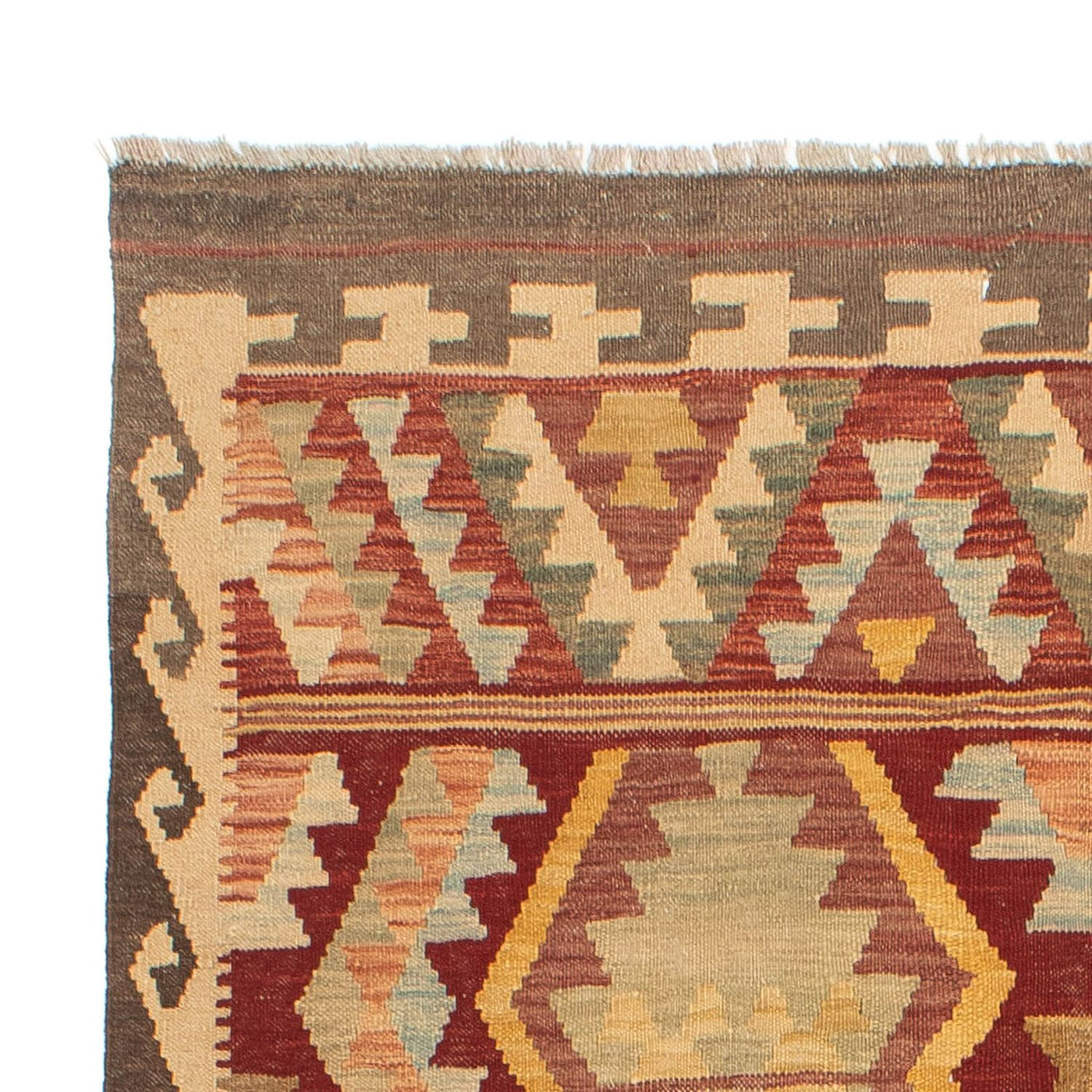 Kilim Maimana Rug 190x145cm - Wool Rug