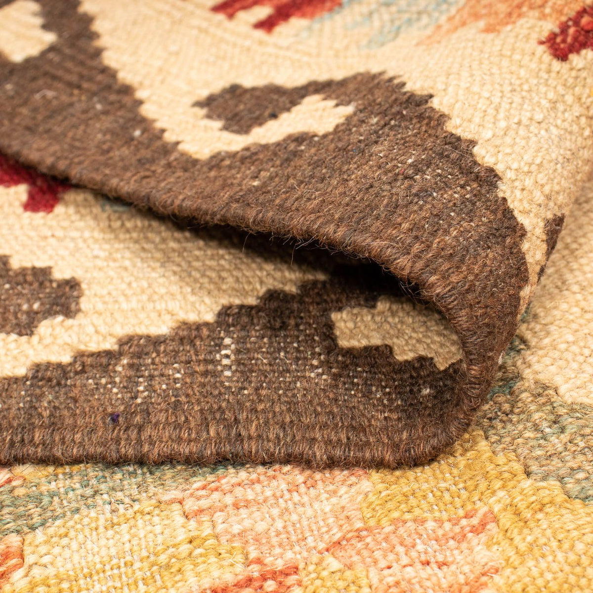 Kelim Rug - Splash - 190 x 145 cm - multicolored