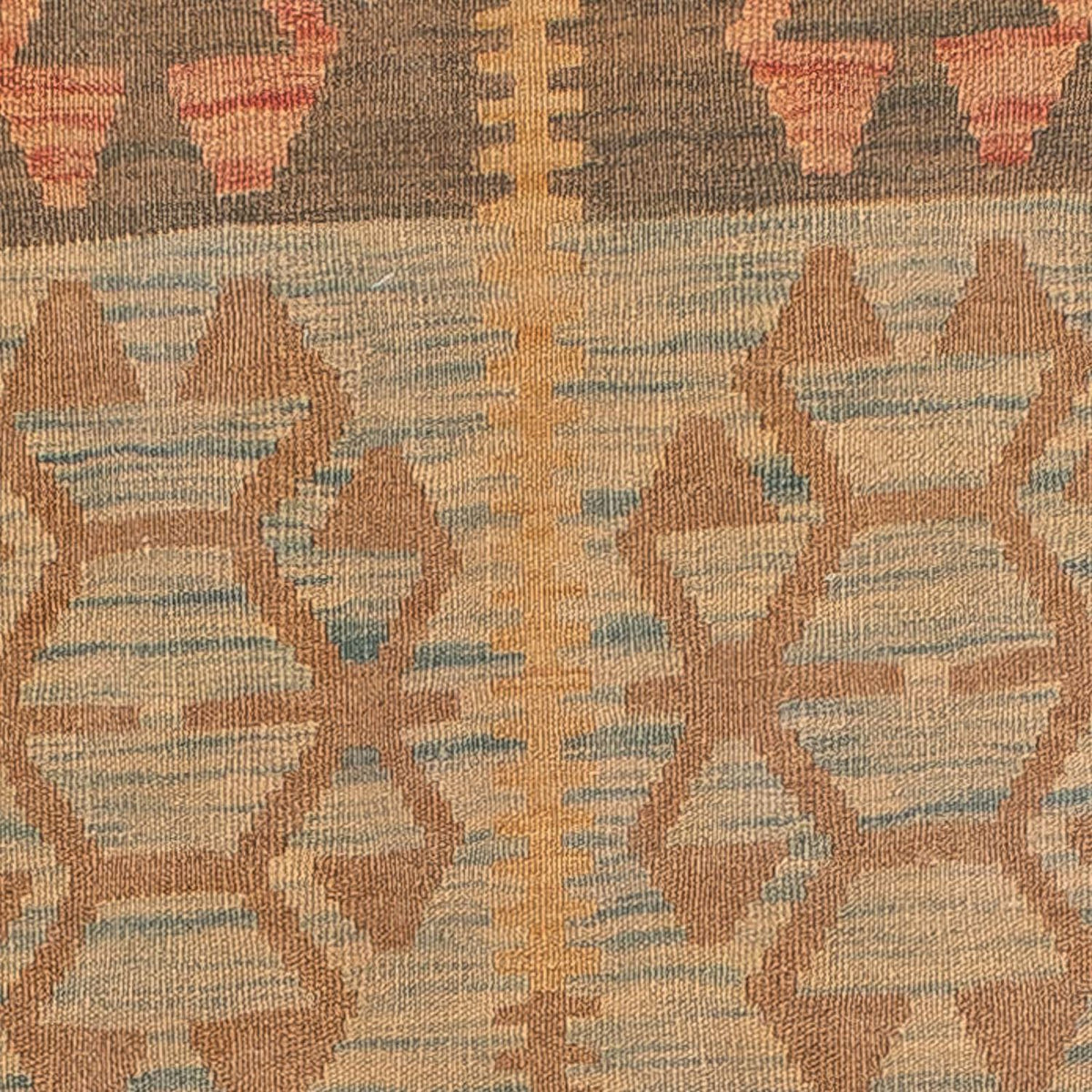 Runner Kelim Rug - Splash - 395 x 72 cm - multicolored