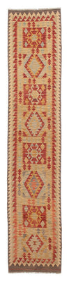 Runner Kelim Rug - Splash - 389 x 77 cm - multicolored