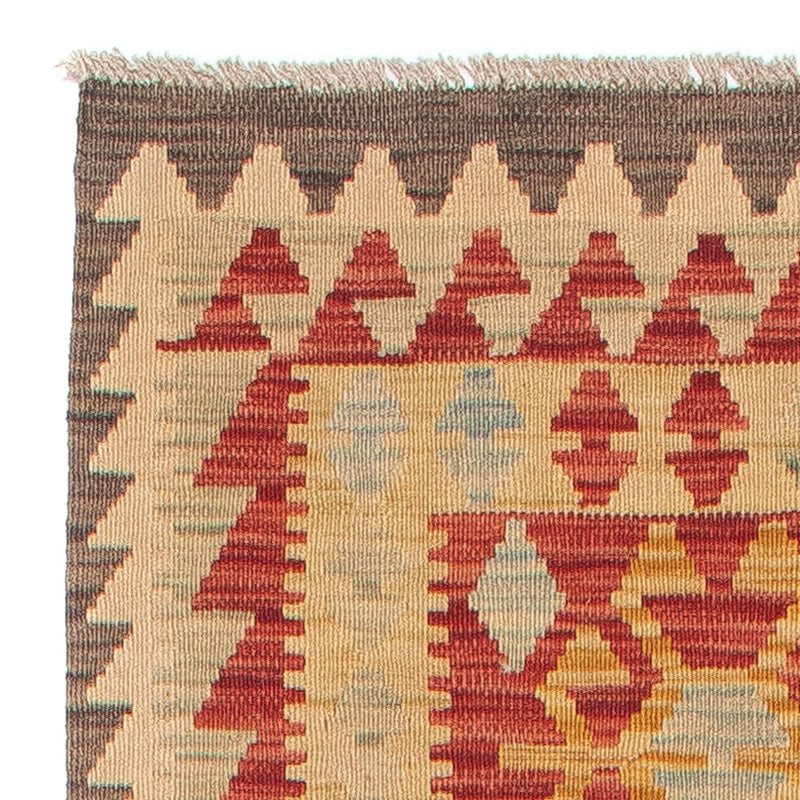 Runner Kelim Rug - Splash - 389 x 77 cm - multicolored