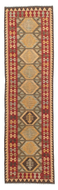 Runner Kelim Rug - Splash - 295 x 76 cm - multicolored