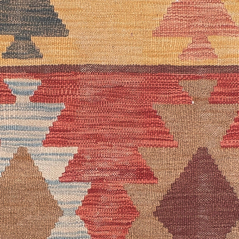 Runner Kelim Rug - Splash - 296 x 74 cm - multicolored