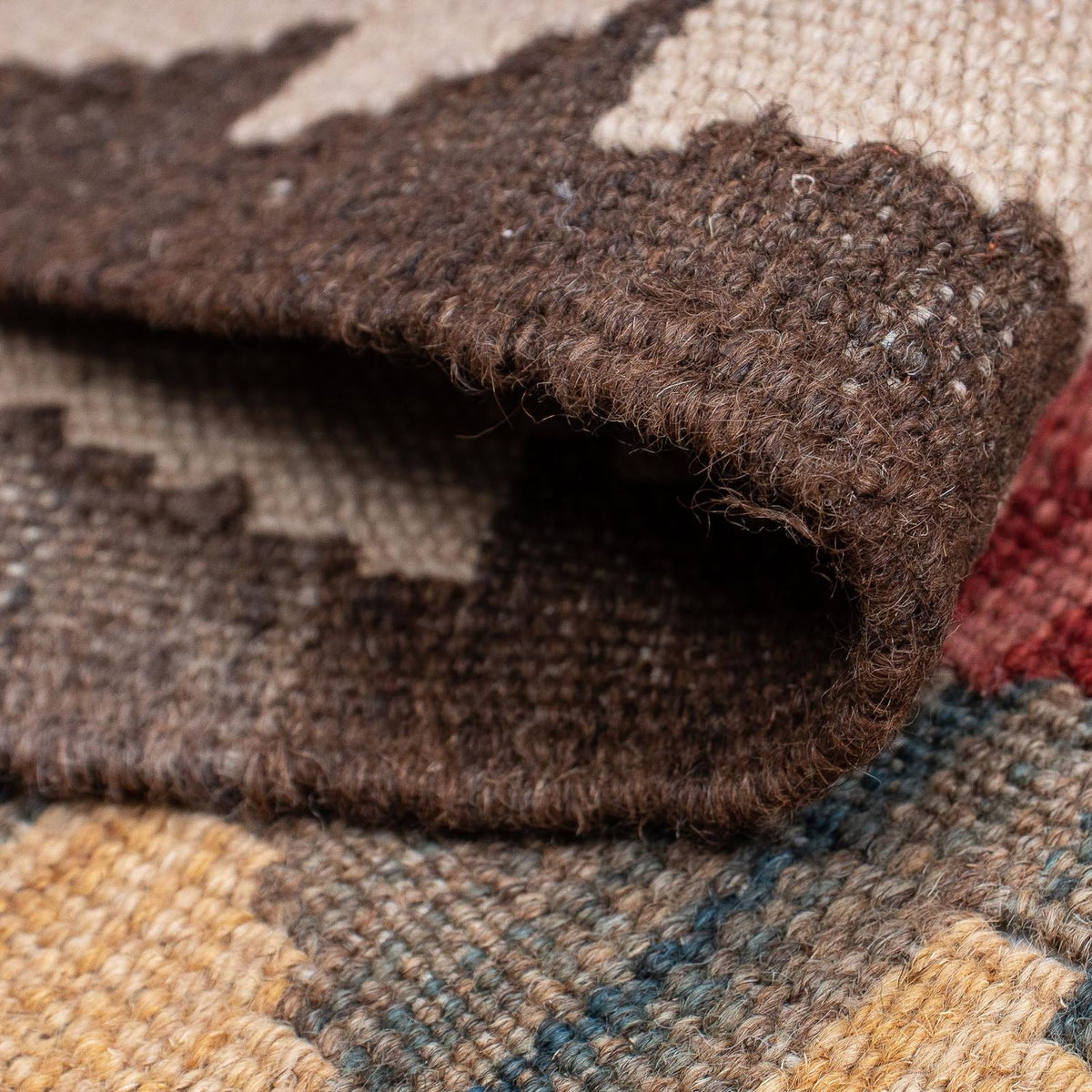 Runner Kelim Rug - Splash - 296 x 74 cm - multicolored