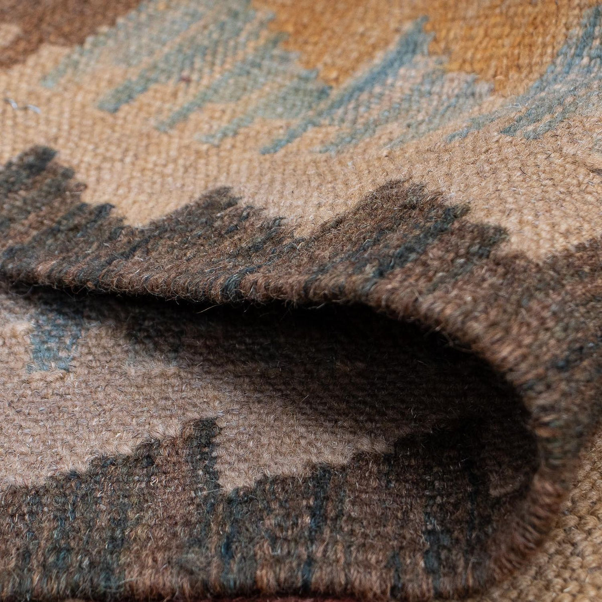 Runner Kelim Rug - Splash - 392 x 73 cm - multicolored