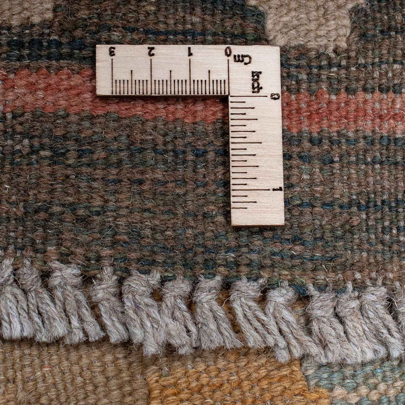 Runner Kelim Rug - Splash - 392 x 73 cm - multicolored