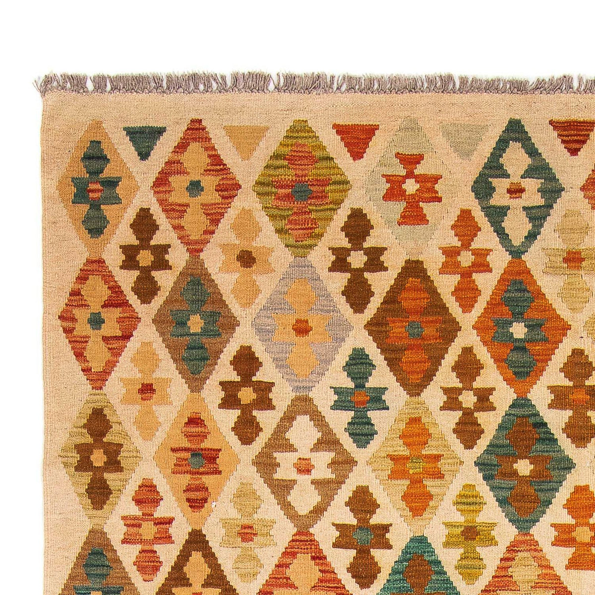 Kelim Rug - Splash - 293 x 200 cm - multicolored