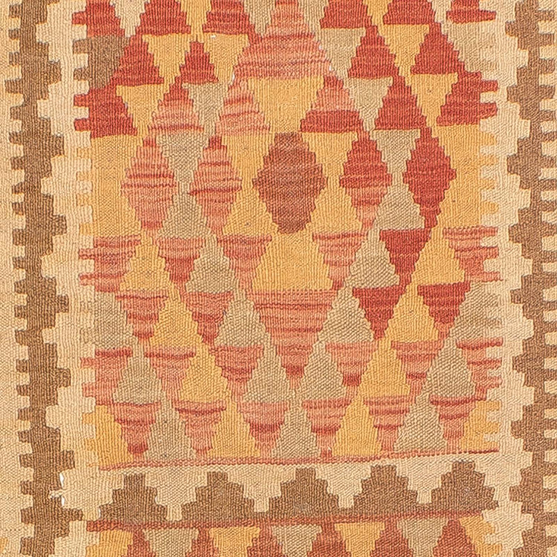 Runner Kelim Rug - Splash - 405 x 85 cm - multicolored
