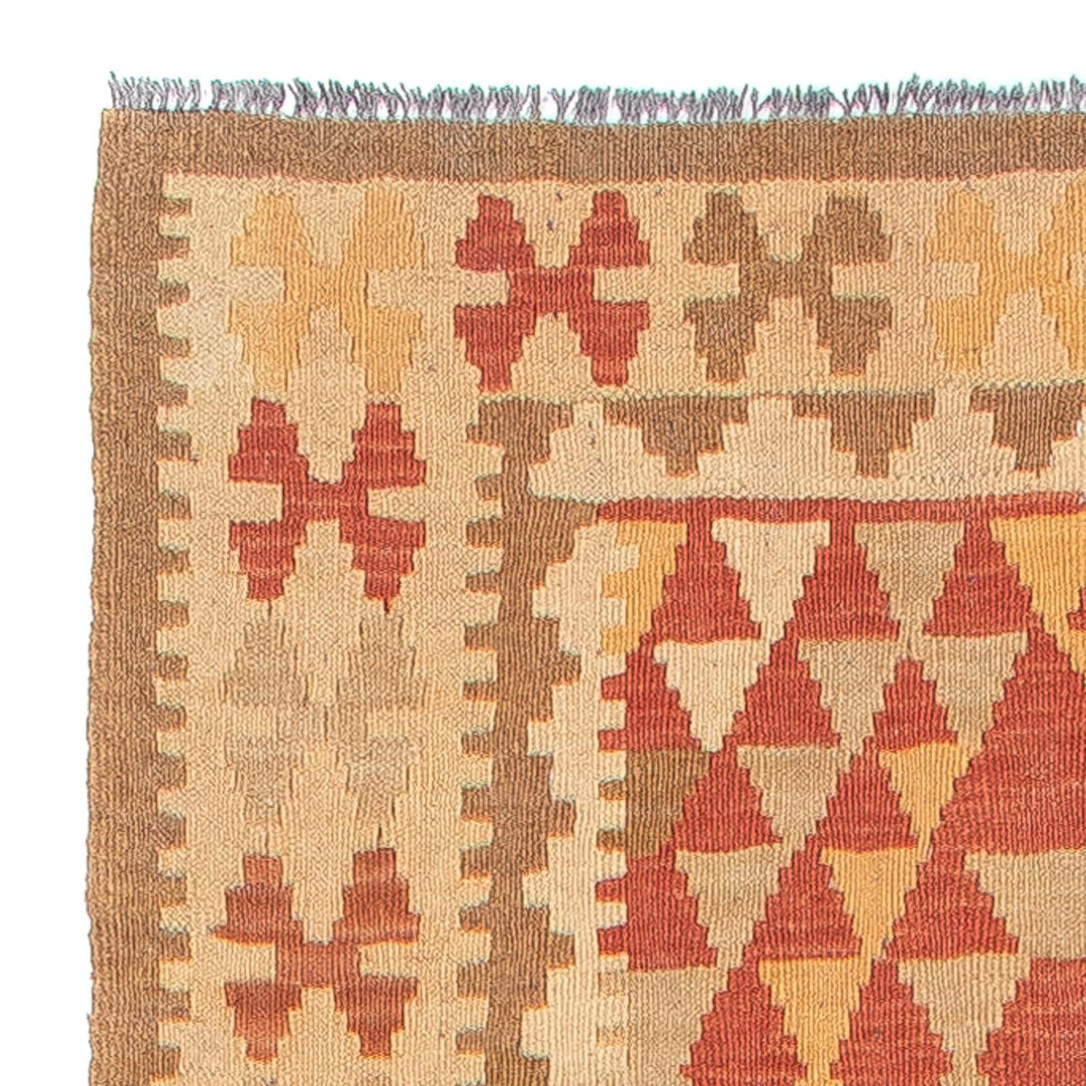 Runner Kelim Rug - Splash - 405 x 85 cm - multicolored