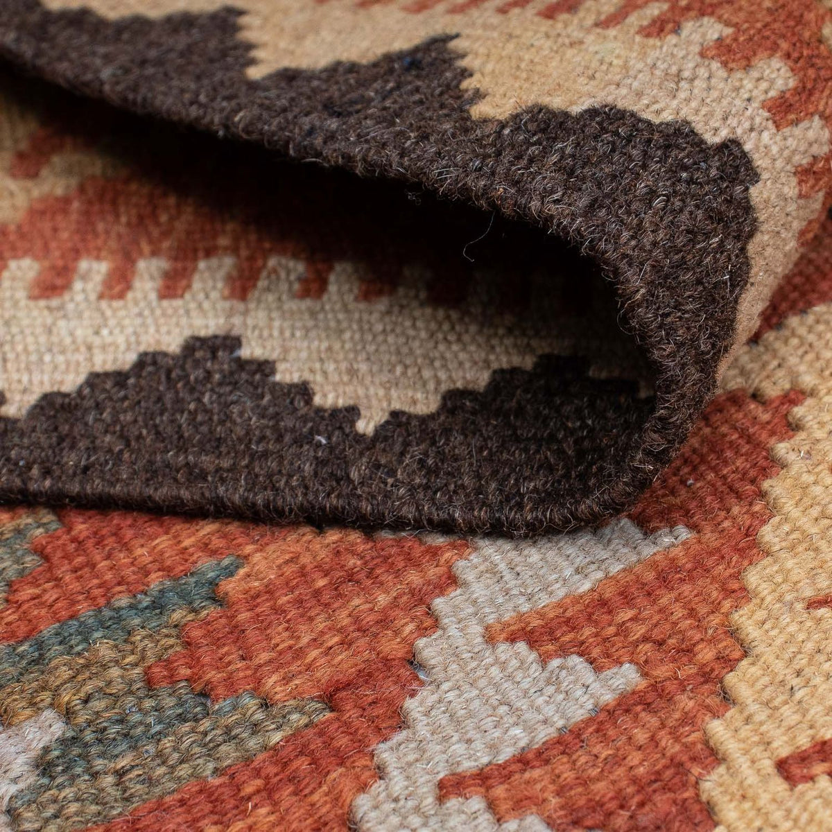 Runner Kelim Rug - Splash - 394 x 76 cm - multicolored