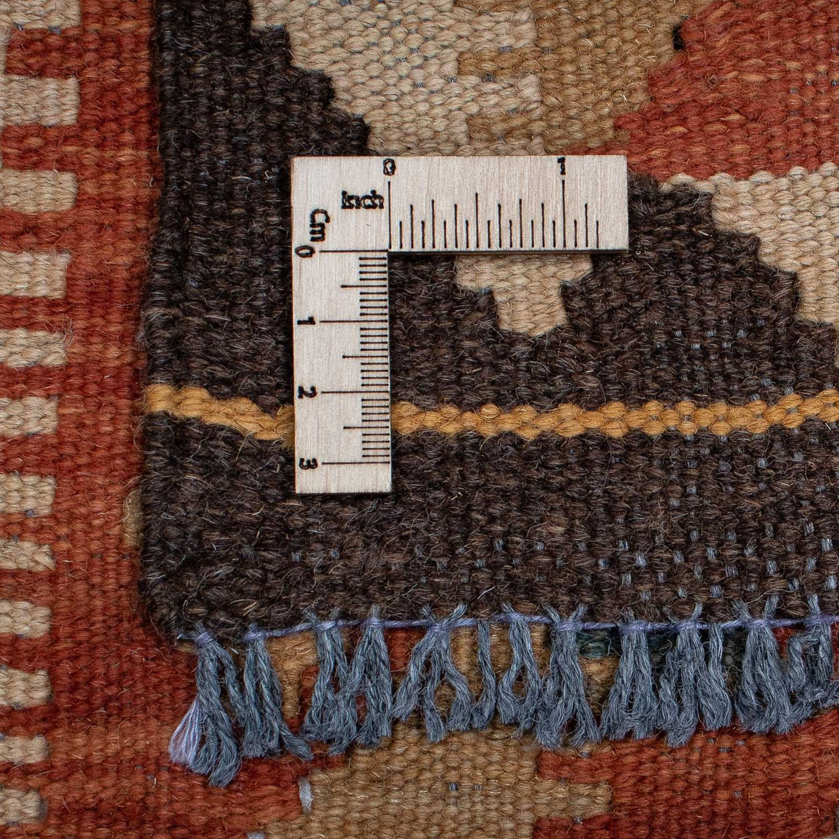 Runner Kelim Rug - Splash - 394 x 76 cm - multicolored