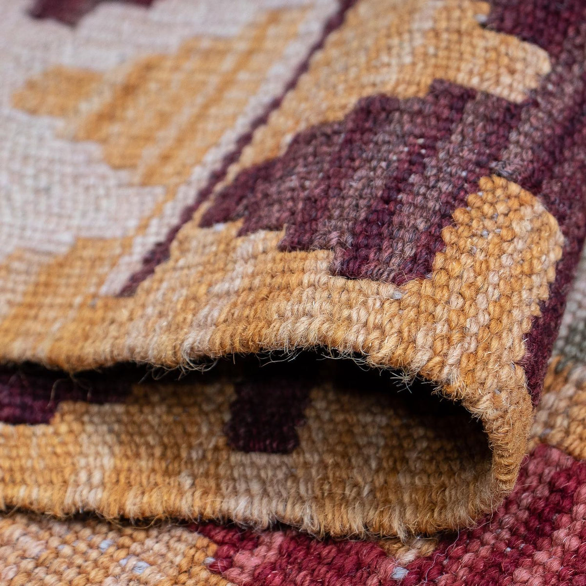 Runner Kelim Rug - Splash - 394 x 70 cm - multicolored