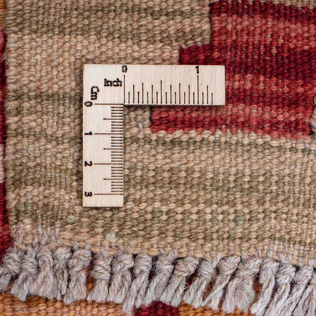 Runner Kelim Rug - Splash - 394 x 70 cm - multicolored