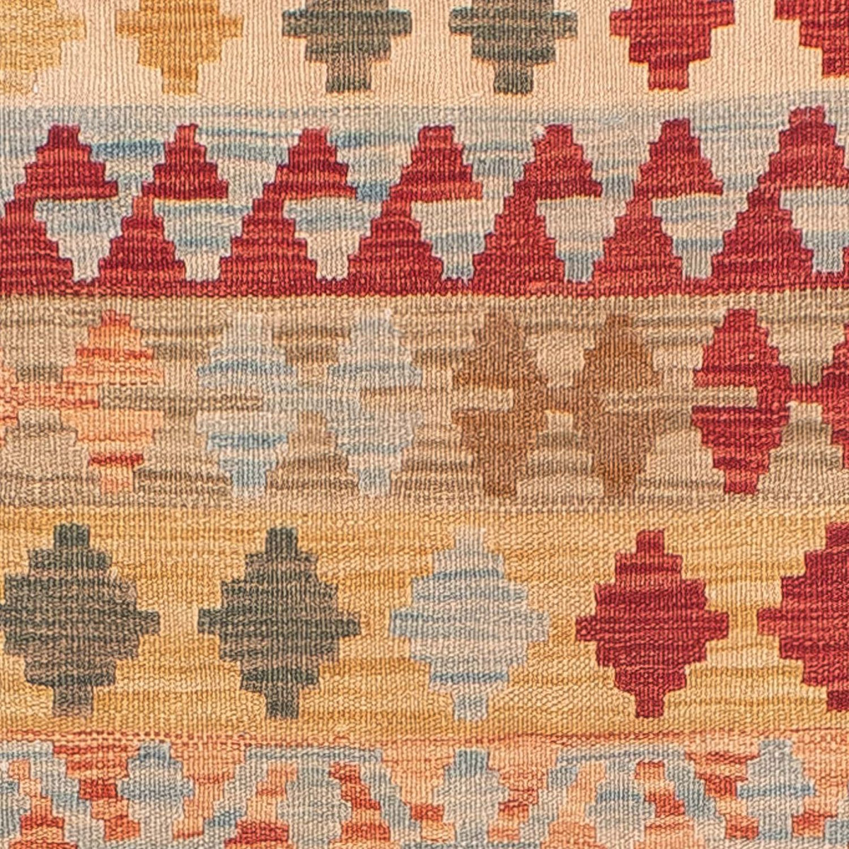 Runner Kelim Rug - Splash - 396 x 69 cm - multicolored