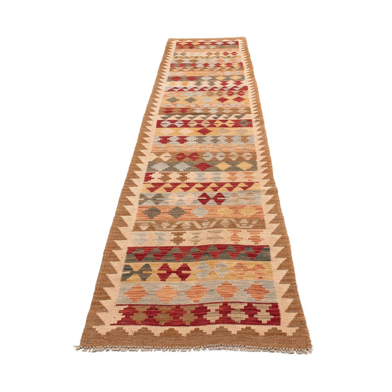 Runner Kelim Rug - Splash - 396 x 69 cm - multicolored