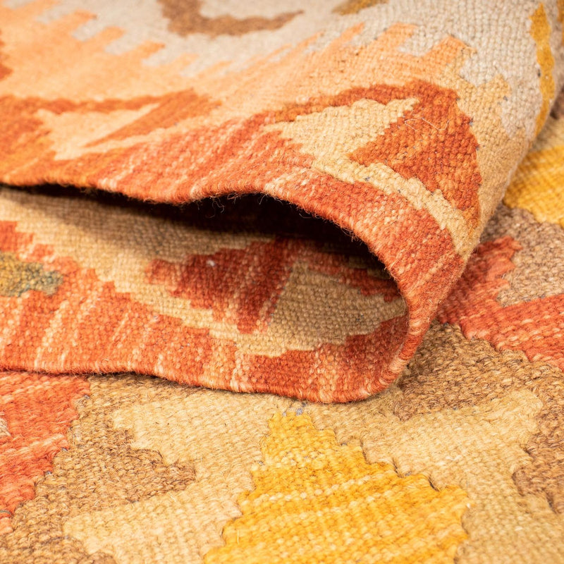 Runner Kelim Rug - Splash - 435 x 86 cm - multicolored