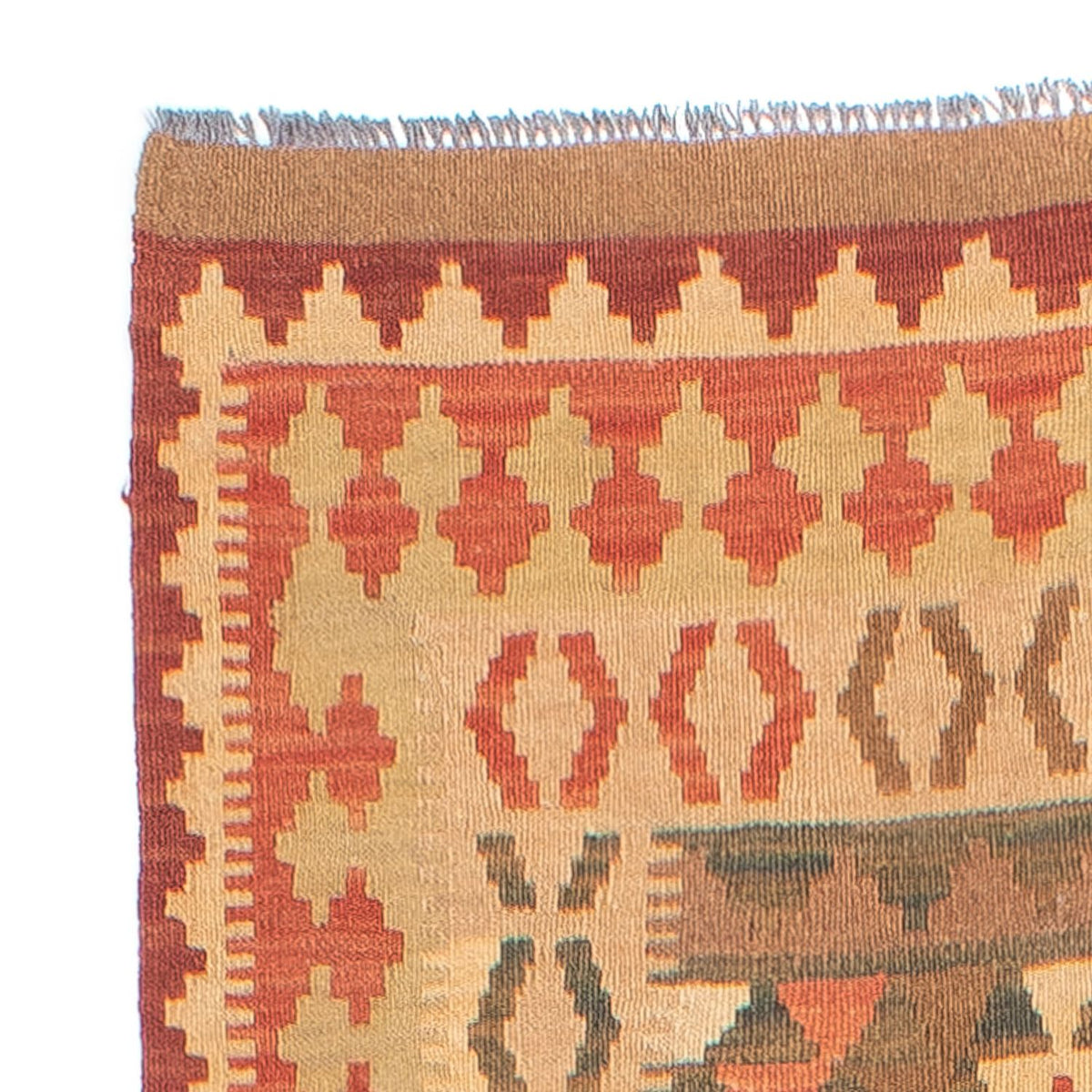 Runner Kelim Rug - Splash - 314 x 86 cm - multicolored