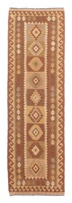 Runner Kelim Rug - Splash - 284 x 79 cm - multicolored