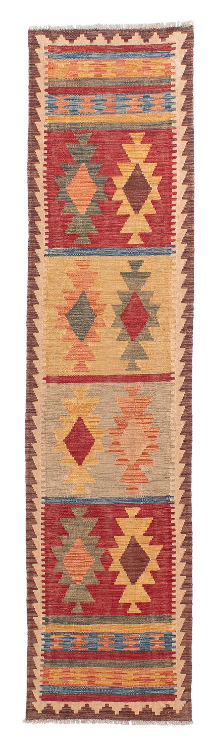 Runner Kelim Rug - Splash - 288 x 69 cm - multicolored