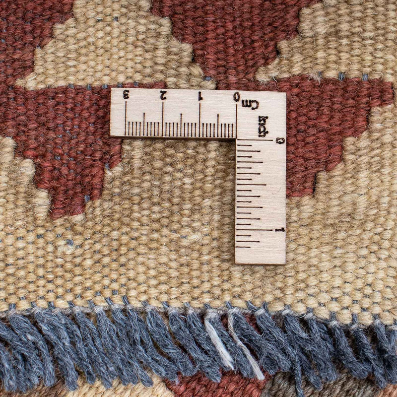 Runner Kelim Rug - Splash - 301 x 80 cm - light brown