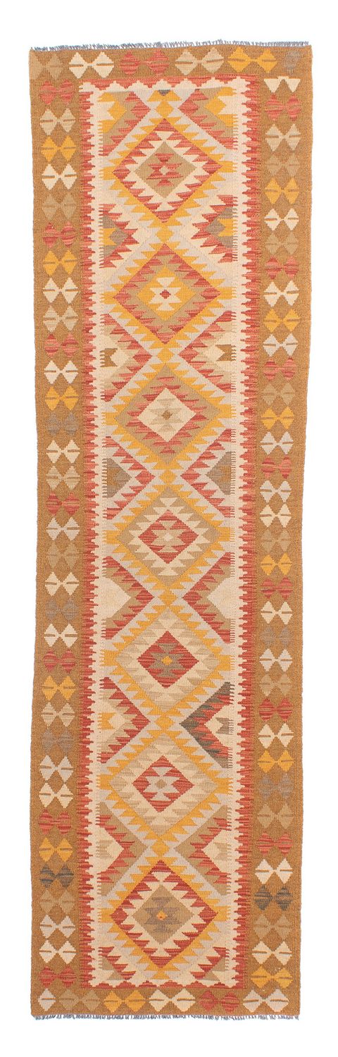 Runner Kelim Rug - Splash - 298 x 80 cm - multicolored