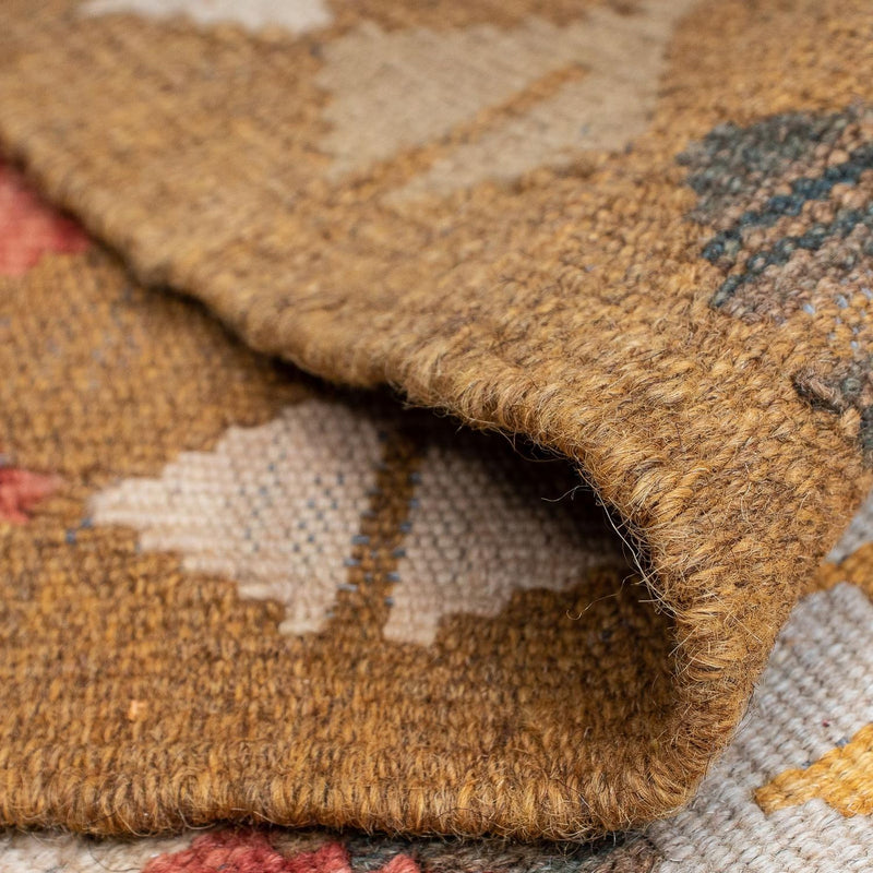 Runner Kelim Rug - Splash - 298 x 80 cm - multicolored