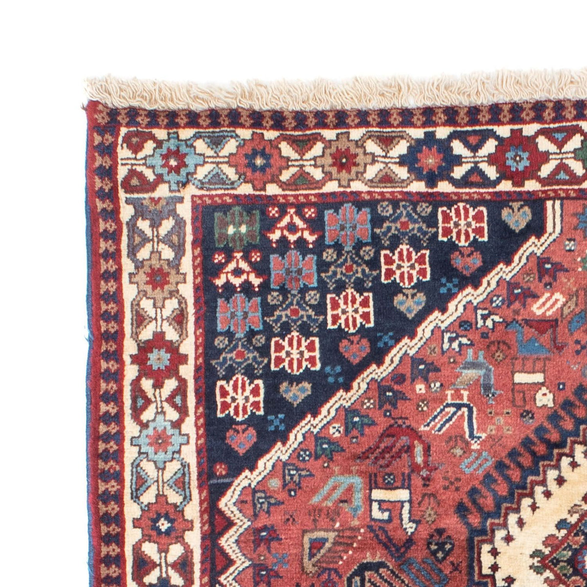 Runner Perser Rug - Nomadic - 196 x 65 cm - light red