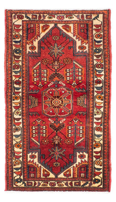 Perser Rug - Nomadic - 146 x 88 cm - dark red