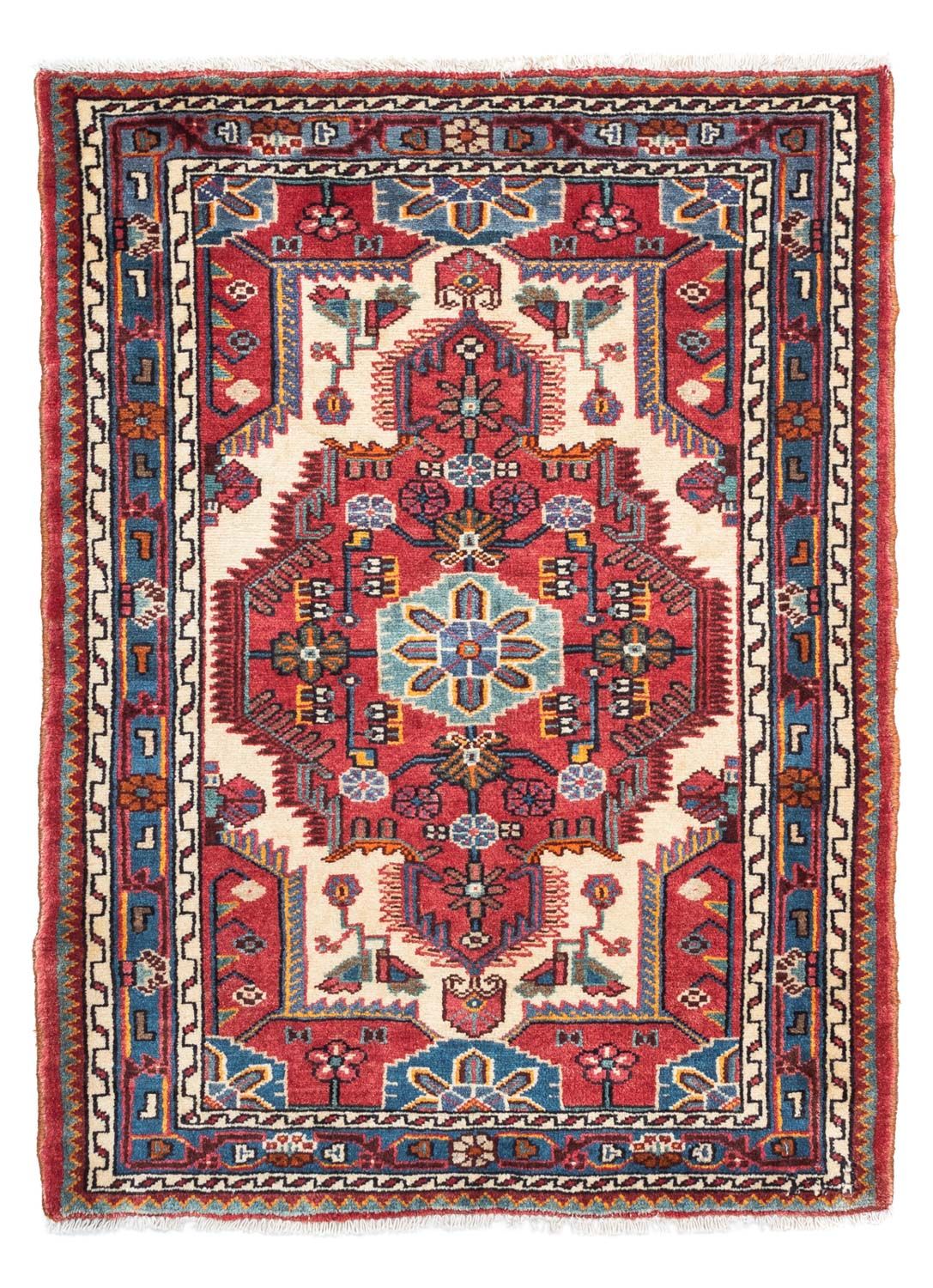 Perser Rug - Nomadic - 120 x 85 cm - red
