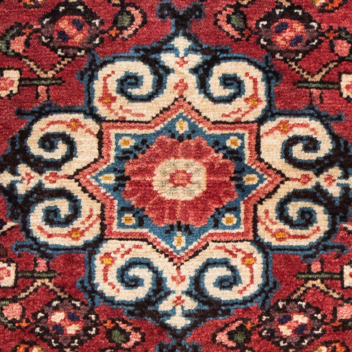 Perser Rug - Nomadic - 98 x 73 cm - dark red