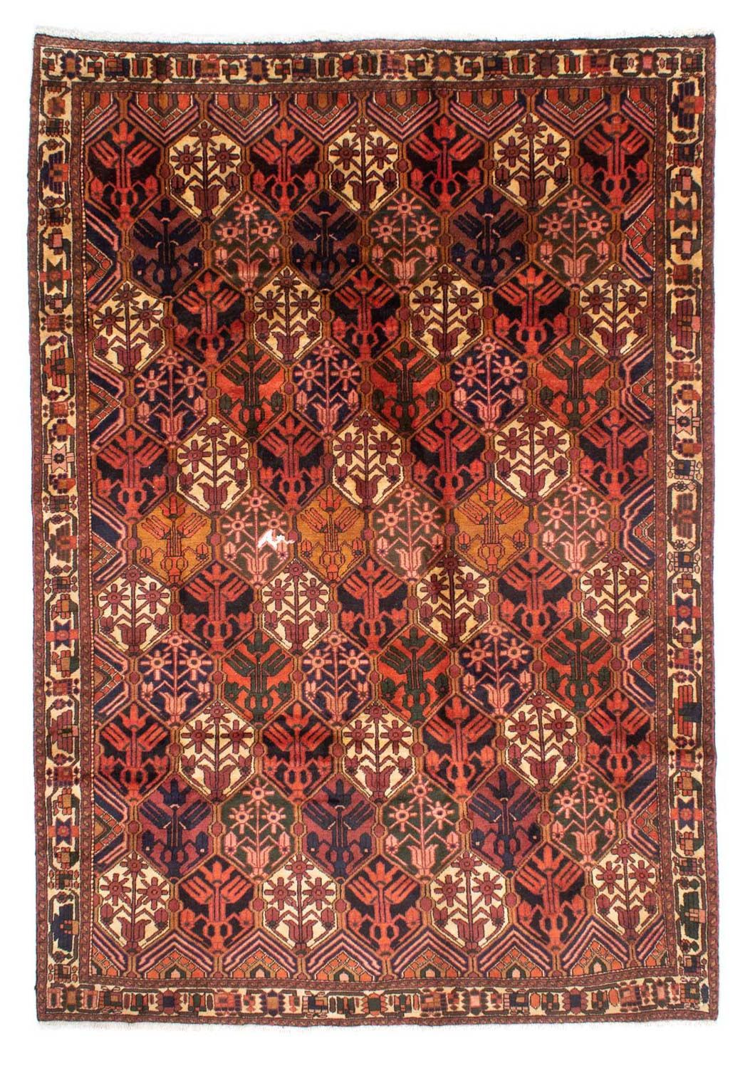 Perser Rug - Nomadic - 288 x 210 cm - light red