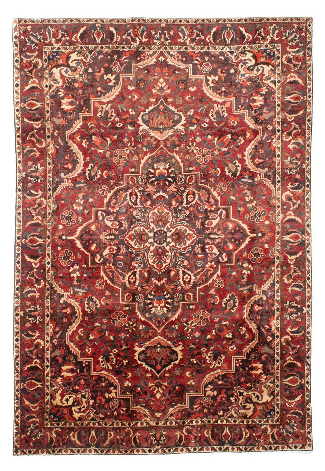 Perser Rug - Nomadic - 294 x 205 cm - red