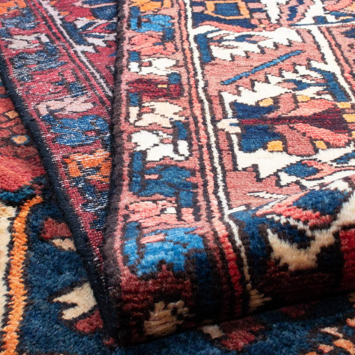 Perser Rug - Nomadic - 313 x 209 cm - light red