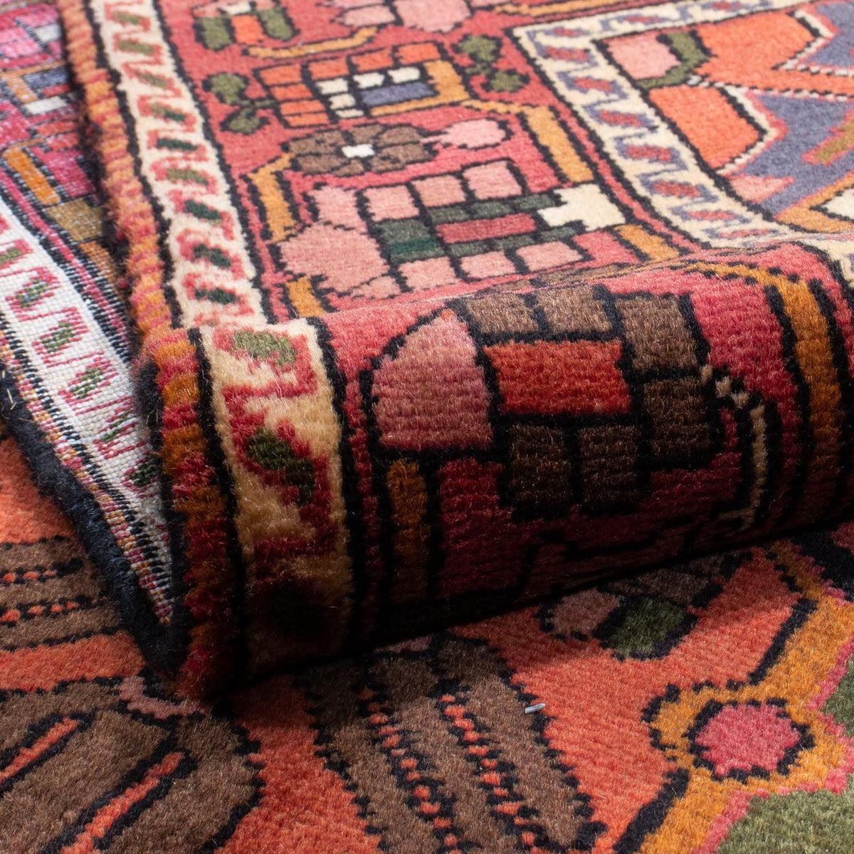 Perser Rug - Nomadic - 297 x 205 cm - brown